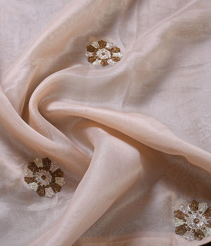 Handloom_Peach_Organza_Dupatta_with_Zardozi_Floral_Hand_Embroidery_WeaverStory_03