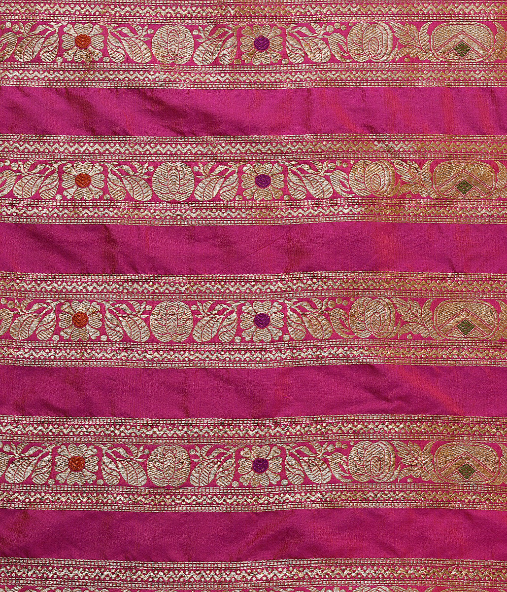 Pink_Handloom_Kadhwa_Meenakari_Banarasi_Lehenga_WeaverStory_07