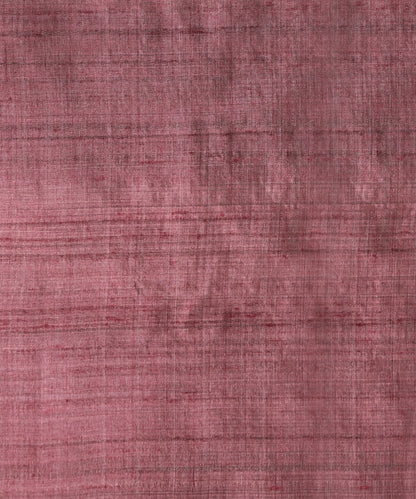 Pink-Mustard Handloom Tussar Ikat Saree With Gradient Hues