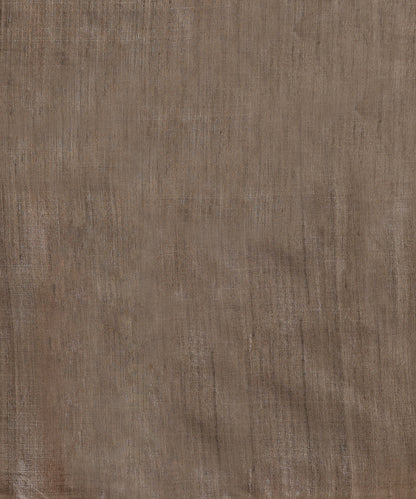 Grey-Charcoal Handloom Tussar Ikat Saree With Gradient Hues