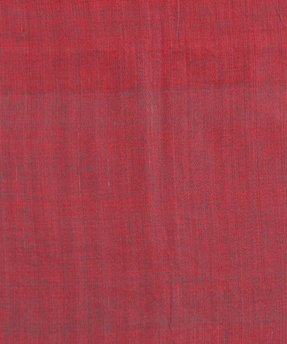 Maroon Handloom Cotton Ikat Saree