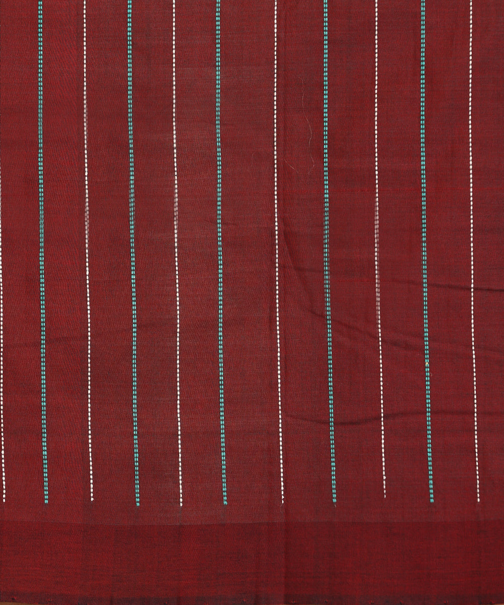 Green Handloom Cotton Tortoise Motif Ikat Saree