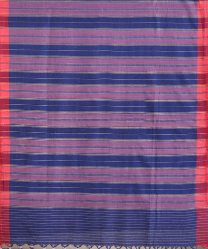 Purple Handloom Cotton Ikat Saree