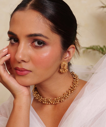 Sona Ghungroo Ethnic Necklace Set