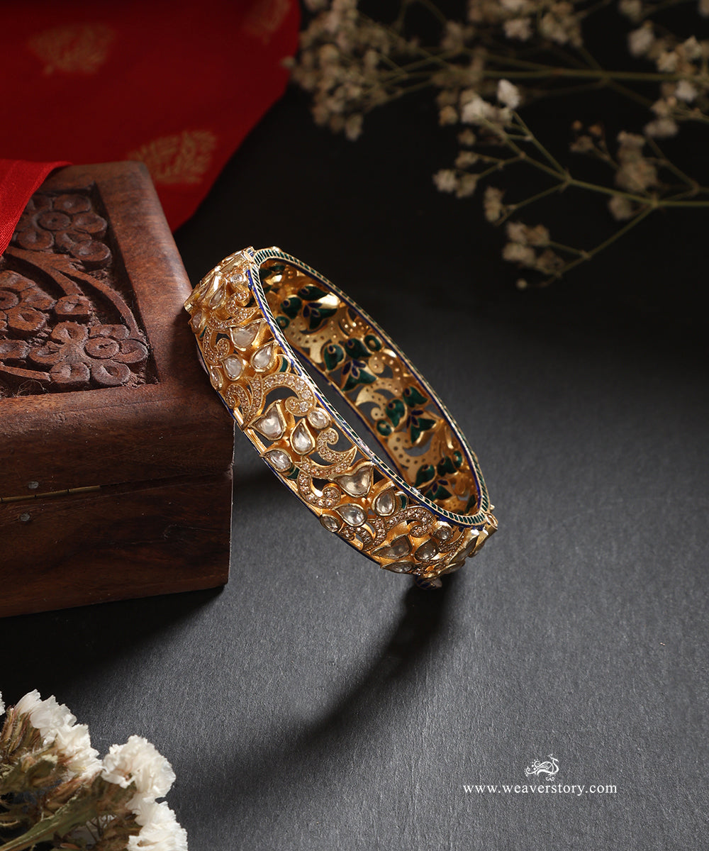 Darya_Handcrafted_Silver_Openable_Bangles_With_Meenakari_Jadau_Work_WeaverStory_01