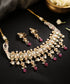 Chandrika_Kundan_&_Ruby_Drop_Choker_Set_WeaverStory_01