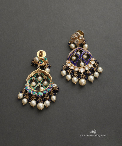 Shahd_Handcrafted_Silver_Earrings_With_Meenakari_Jadau_Work_WeaverStory_03