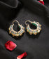 Neelrekha_Blue_&_Green_Meenakari_Hoop_Earrings_WeaverStory_01