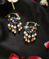 Mayurleela_Blue_&_Green_Meenakari_Peacock_Hoop_Earrings_WeaverStory_01