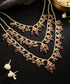 Gulabi_Jharna_Pearl_Necklace_with_Pink_Gemstone_Drops_WeaverStory_01