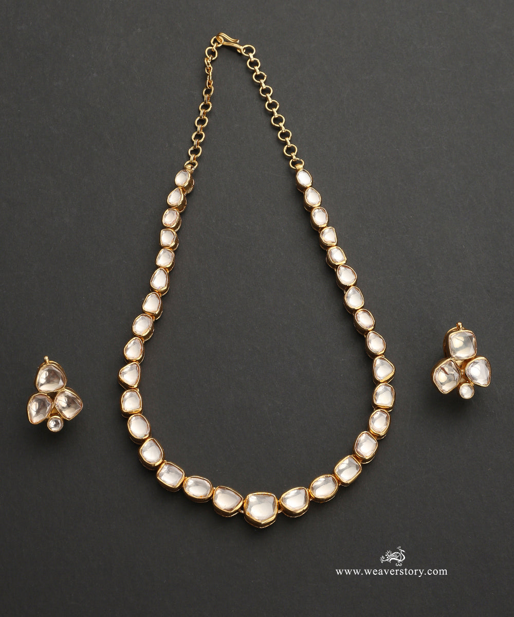 Manara_Handcrafted_Silver_Necklace_Set_With_Meenakari_Jadau_Work_WeaverStory_02