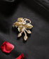 Sunehri_Bel_Gold_Plated_Pure_Silver_Floral_Brooch_WeaverStory_01