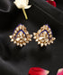 Neelkamal_Blue_Meenakari_Kundan_Floral_Stud_Earrings_WeaverStory_01