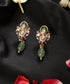 Haritangi_Green_Meenakari_Kundan_Drop_Earrings_WeaverStory_01
