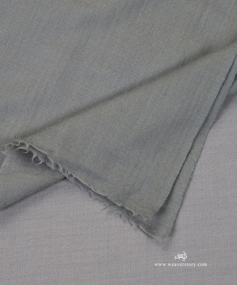 Grey_Ombre_Handwoven_Semi_Pure_Pashmina_Stole_WeaverStory_04