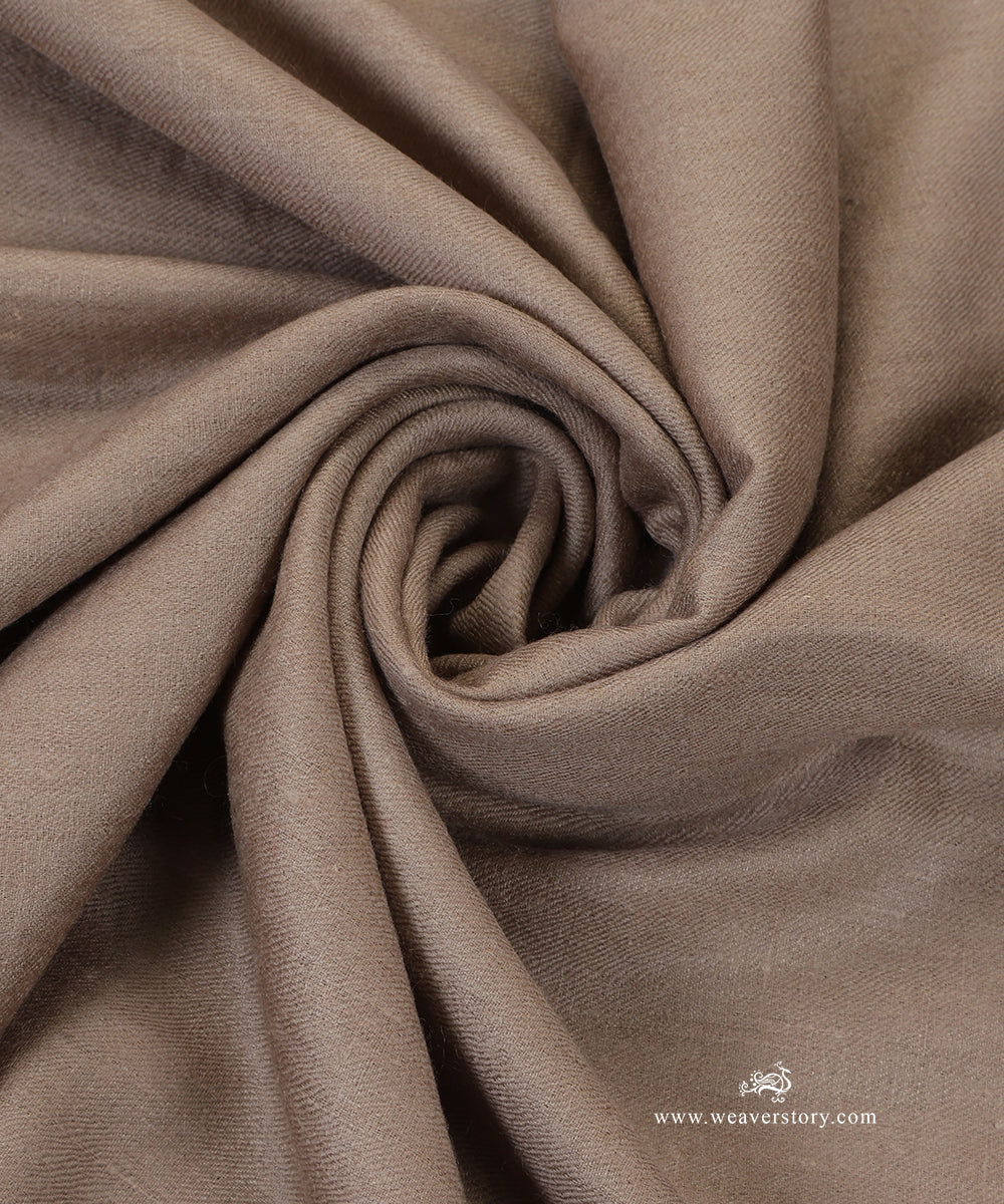 Light_Brown_Handwoven_Pure_Pashmina_Stole_WeaverStory_05