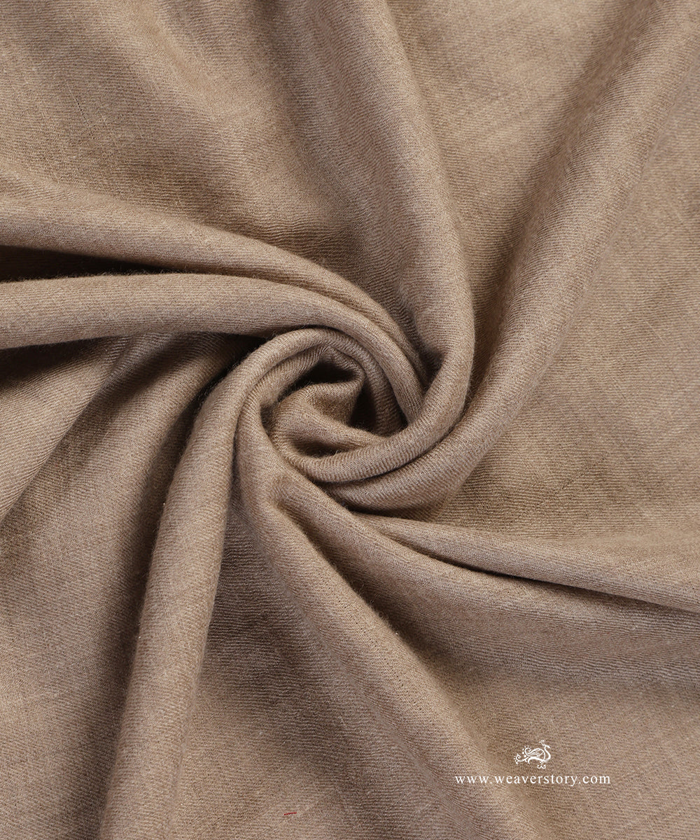 Beige_Handwoven_Pure_Pashmina_Stole_With_Kani_Palla_WeaverStory_05