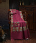 Magenta_Handwoven_Pure_Pashmina_Stole_With_Multicolor_Soznikari_Border_And_Konia_WeaverStory_01