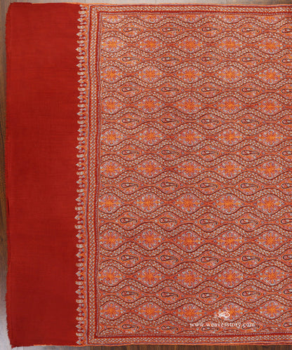 Handwoven_Maroon_Pure_Pashmina_Shawl_With_All_Over_Soznikari_Embroidery_WeaverStory_02