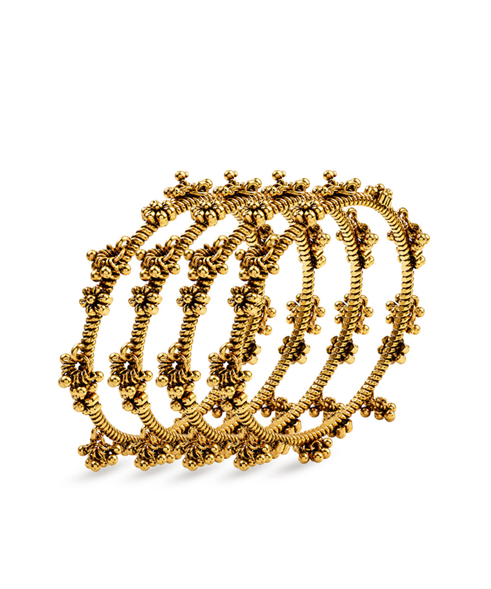 Thanjavur Antique Bangle Set of 4