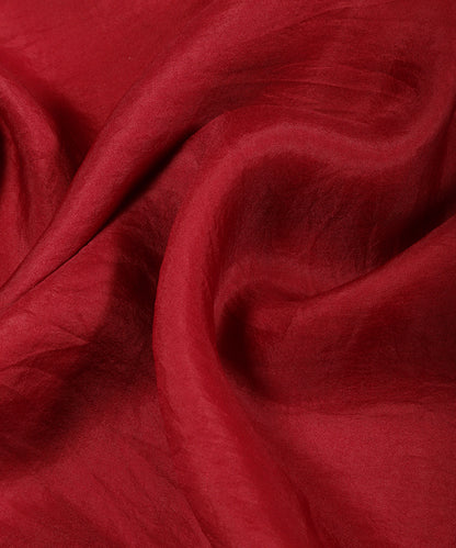 Maroon_Red_Handloom_Organza_Zardozi_Embroidered_Dupatta_WeaverStory_05