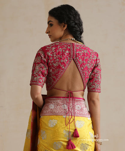 Hot_Pink_Chinia_Silk_Jaal_Embroidery_WeaverStory_04