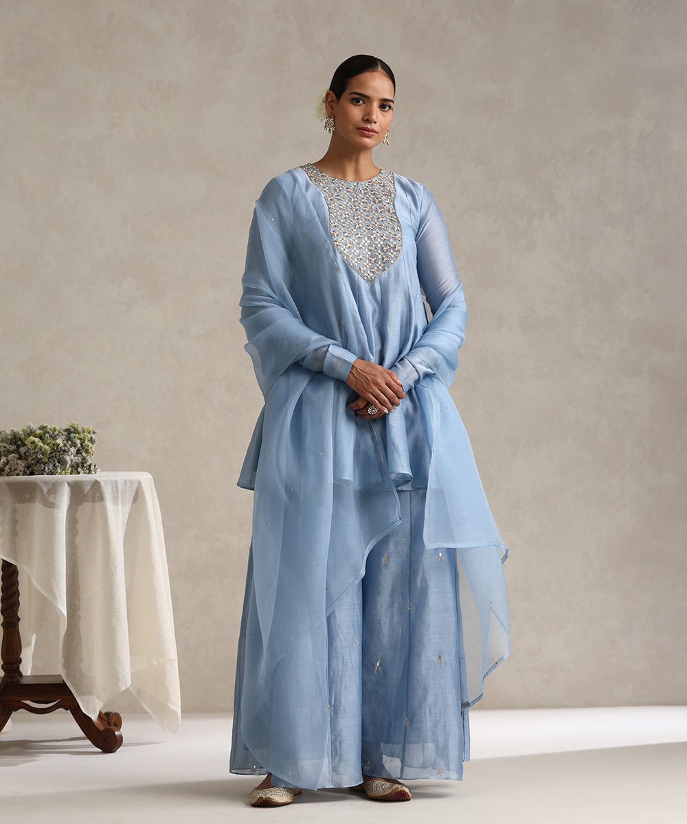 Light_Blue_Hand_Embroidered_Pure_Chanderi_Gota_Patti_Sharara_Set_WeaverStory_03