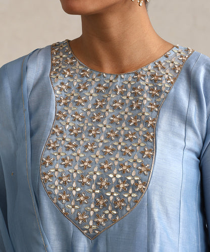 Light_Blue_Hand_Embroidered_Pure_Chanderi_Gota_Patti_Sharara_Set_WeaverStory_06