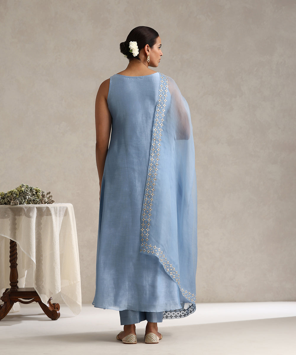 Light_Blue_Hand_Embroidered_Pure_Chanderi_Full_Lenght_Kurta_Set_WeaverStory_05