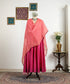 Light_Pink_Handloom_Organza_Dupatta_With_Hand_Embroidery_And_Purple_Piping_WeaverStory_01