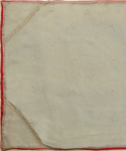 Light_Green_Handloom_Organza_Dupatta_With_Red_Finishing_WeaverStory_02