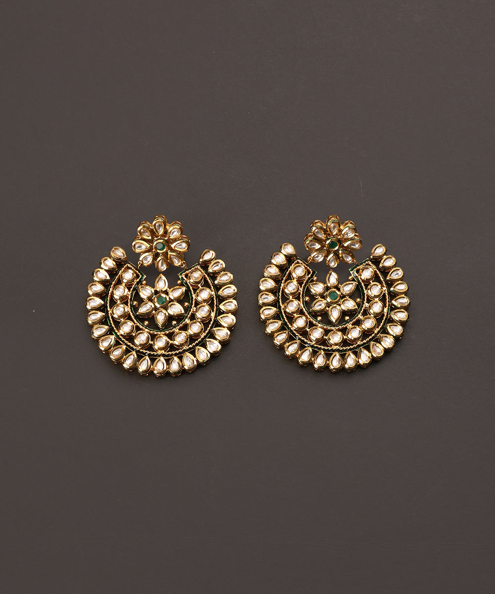 Zanaiya_Handcrafted_Alloy_Gold_Plated_Earrings_With_Semi_Precious_Stones_WeaverStory_02