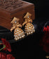 Mannat_Handcrafted_Alloy_Gold_Plated_Jhumki_Earrings_With_Peacock_Motifs_With_Semi_Precious_Stones_And_Pearls_WeaverStory_01