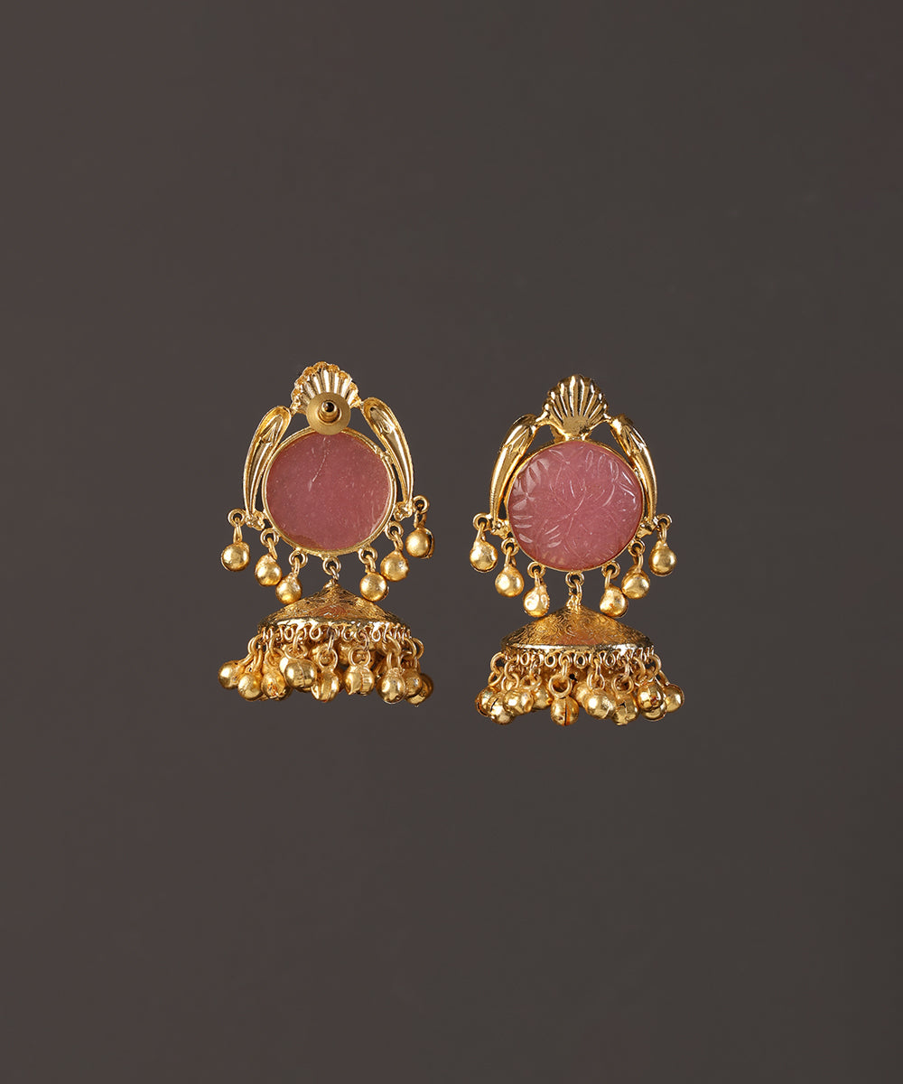 Amala_Handcrafted_Alloy_Gold_Plated_Jhumki_Earrings_WeaverStory_03