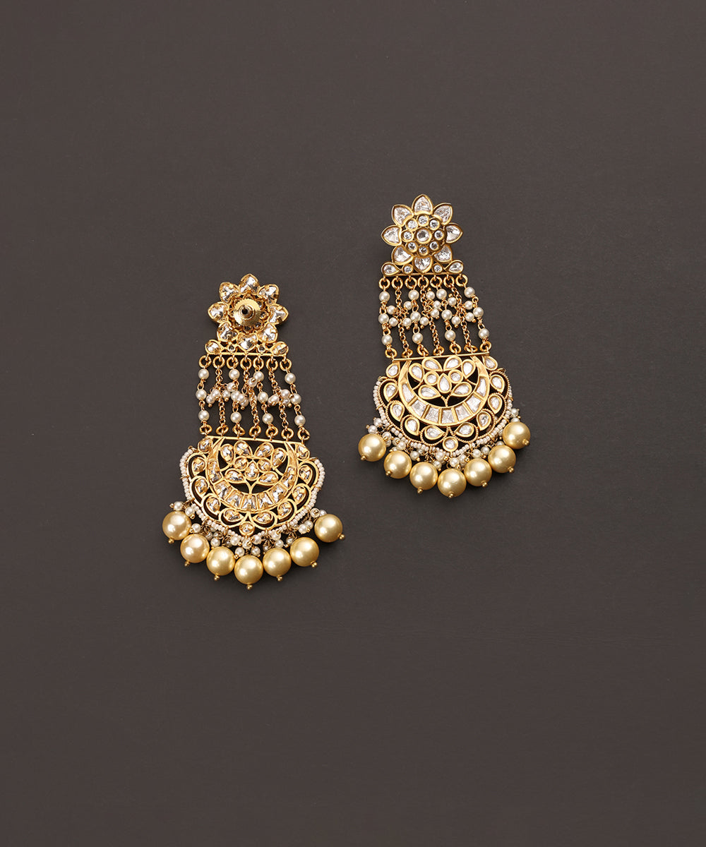 Gulshan_Handcrafted_Alloy_Gold_Plated_Earrings_With_Semi_Precious_Stones_WeaverStory_03
