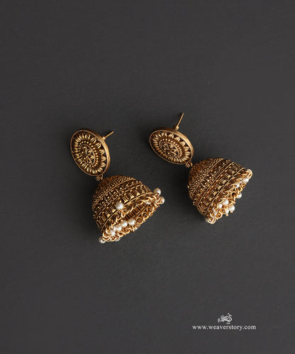 Shanaya_Handcrafted_Gold_Plated_Alloy_Earrings_WeaverStory_02