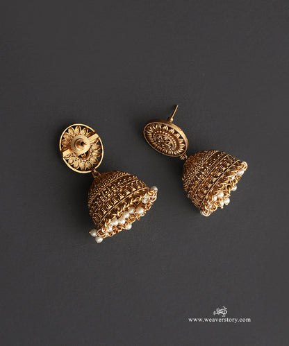 Shanaya_Handcrafted_Gold_Plated_Alloy_Earrings_WeaverStory_03