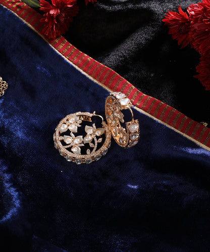 Shiddat_Handcrafted_Alloy_Gold_Plated_Earrings_With_Semi_Precious_Stones_WeaverStory_01