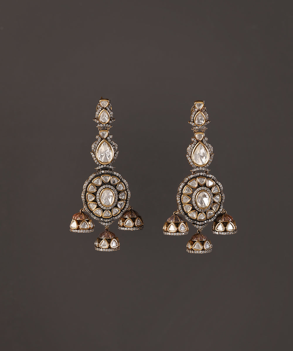 Dhara_Handcrafted_Alloy_Gold_Plated_Earrings_With_Semi_Precious_Stones_And_Pearls_WeaverStory_02
