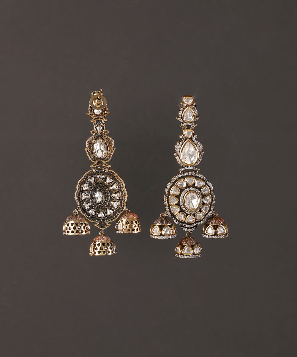 Dhara_Handcrafted_Alloy_Gold_Plated_Earrings_With_Semi_Precious_Stones_And_Pearls_WeaverStory_03