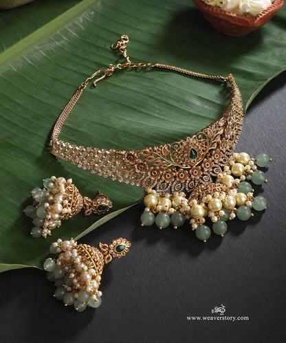 Nida_Handcrafted_Alloy_Necklace_Set_With_Gold_Plating_WeaverStory_01