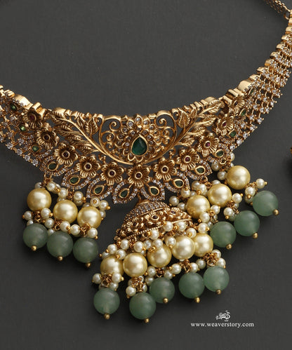 Nida_Handcrafted_Alloy_Necklace_Set_With_Gold_Plating_WeaverStory_04