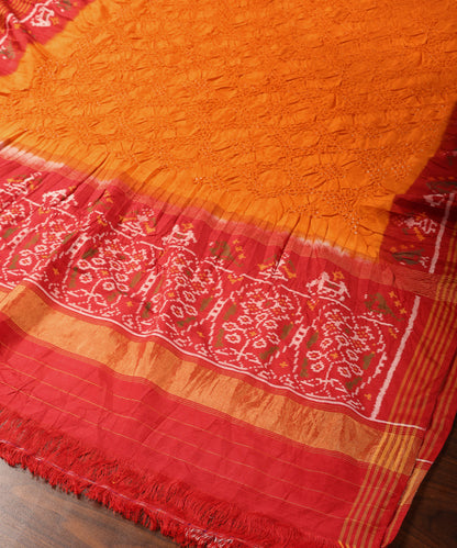 Mustard_And_Red_Handloom_Pure_Mulberry_Silk_Bandhej_Patan_Patola_Dupatta_WeaverStory_03