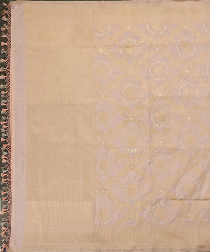 Handloom_Soft_Pink_Pure_Katan_Silk_Cutwork_Banarasi_Dupatta_With_Gold_And_Silver_Jaal_WeaverStory_02