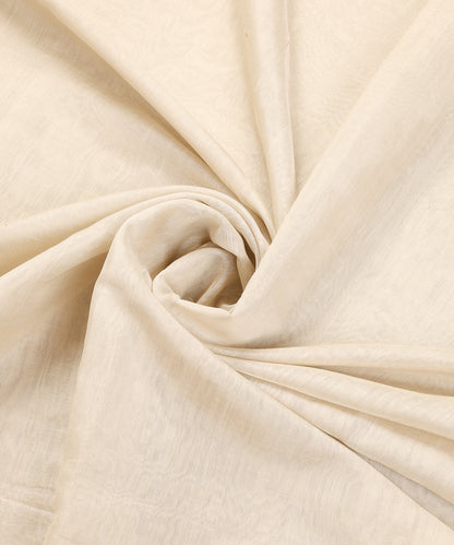 Off_White_Handloom_Pure_Tissue_Chanderi_Dupatta_With_Thin_Brown_Lining_Border_WeaverStory_05