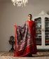 Blue_Handloom_Double_Ikat_Patola_Duptta_With_Hathi_Popat_Motifs_WeaverStory_01