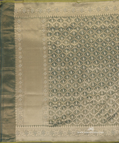 Sage_Green_And_Gold_Pure_Cotton_Tissue_Banarasi_Jamdani_Dupatta_WeaverStory_02