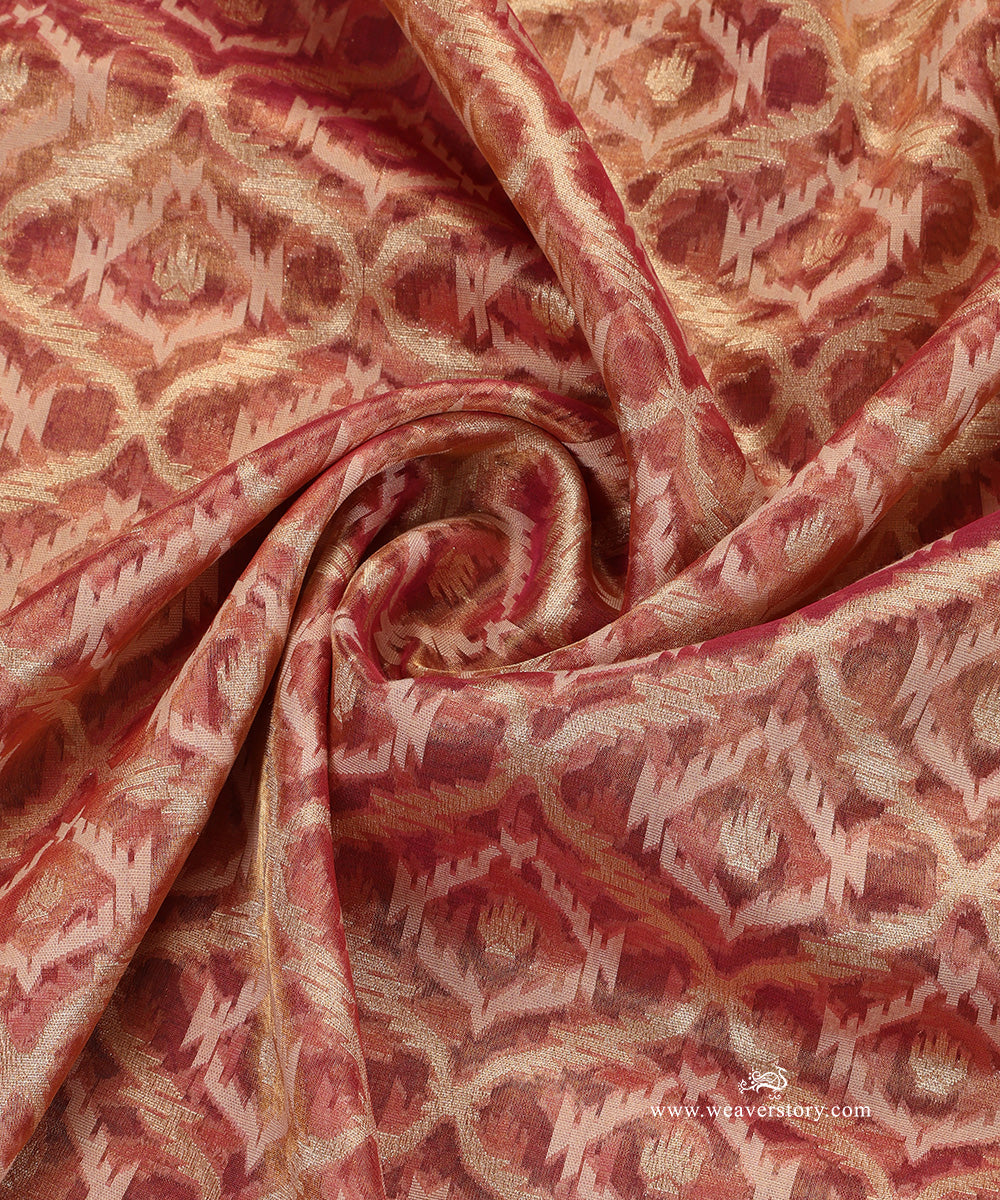 Rust_And_Gold_Pure_Cotton_Tissue_Banarasi_Jamdani_Dupatta_WeaverStory_05