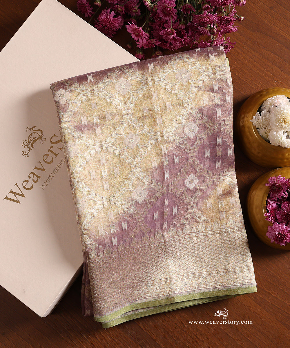 Lilac_And_Gold_Pure_Cotton_Tissue_Banarasi_Jamdani_Dupatta_WeaverStory_01
