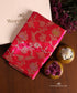 Hot_Pink_Pure_Katan_Silk_Kadhwa_Banarasi_Meenkaari_Jaal_Dupatta_WeaverStory_01